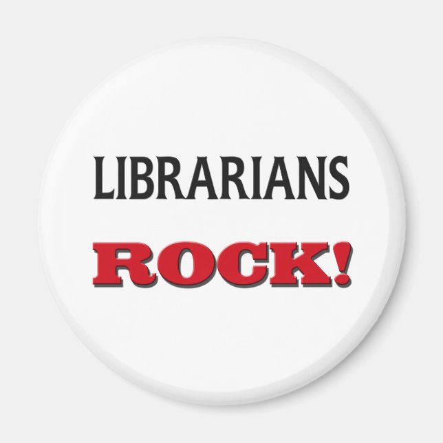 Librarians Rock Magnet (Vorne)
