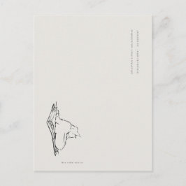 Library Cat- Naturalist Menagerie Archive  Postkarte