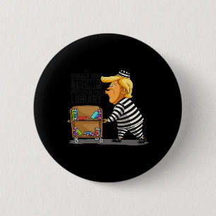 Library Funny Gray Clic Fit Button