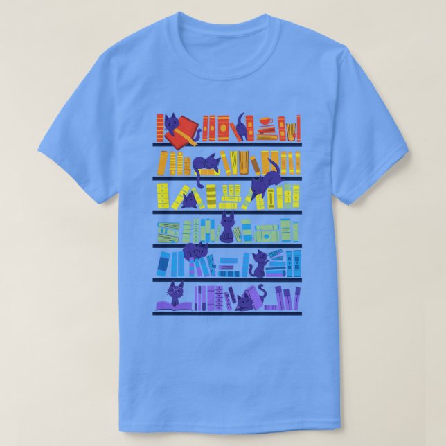 Library Kittens T-Shirt (Design vorne)