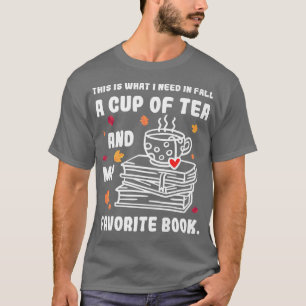 Library Reading Reader Tee Fall Book Lover