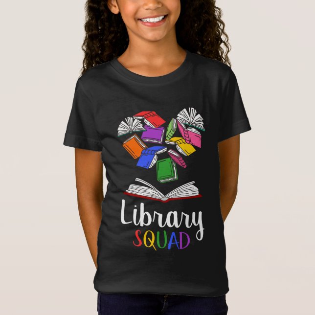 Library Squad I T-Shirt (Vorderseite)