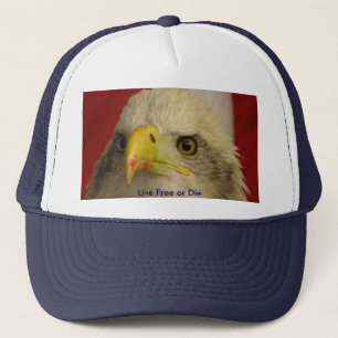 Libres vivants ou meurent casquette
