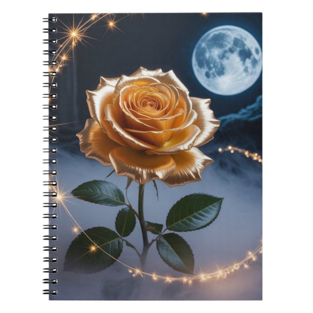 “Libreta con espiral elegante | Notebook aesthetic Notizblock (Vorderseite)