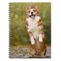 Libreta con imagen de Corgi