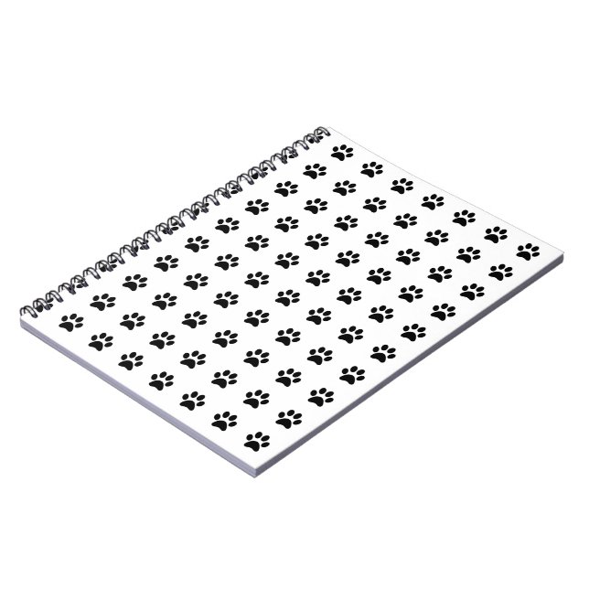 Libreta con patas de gato en espiral notizblock (Linke Seite)