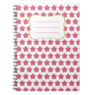Libreta Estrellas Rosa Notizblock