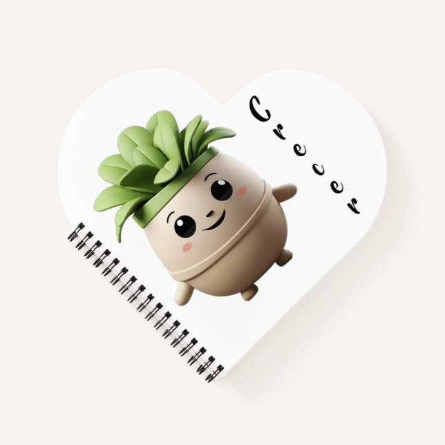 Libreta Pipo Crecer – Crecimiento Diario Notizbuch (Vorderseite)