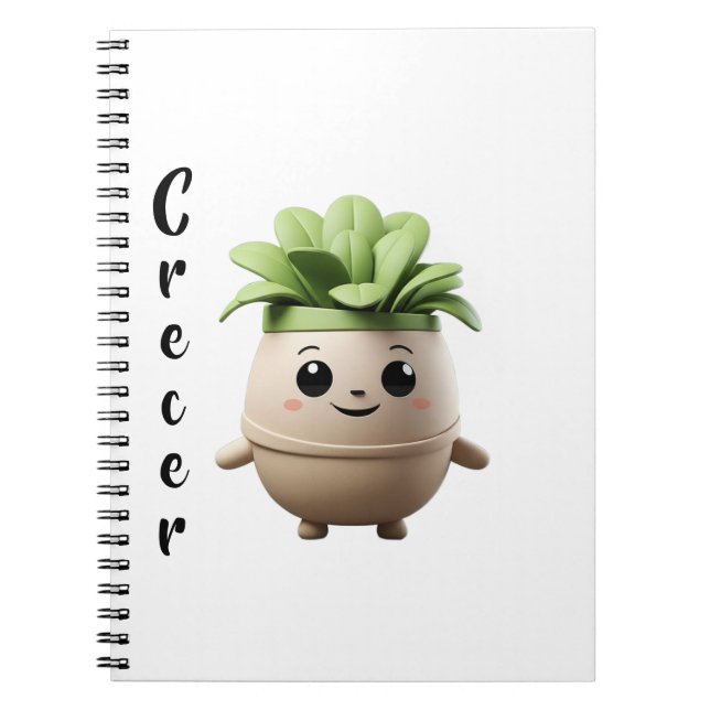 Libreta Pipo Crecer – Ideas que Florecen Notizblock (Vorderseite)