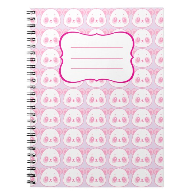 Libreta Sweet Panda  Notizblock (Vorderseite)