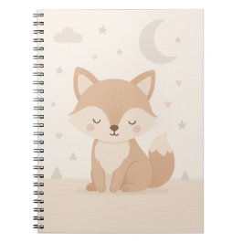 Libreta Zorrito Nórdico – Dulzura Natural Notizblock