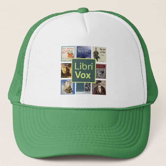 LibriVox-LKW-Fahrerhut Truckerkappe (Vorderseite)