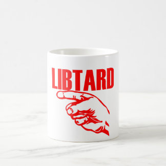 Libtard tasse blanche classique de 11 onces