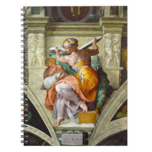 Libyan Sibyl von Michelangelo Notizblock