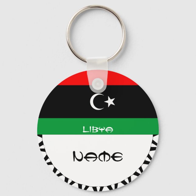 Libyen 2011 - FLAG Schlüsselanhänger (Vorderseite)