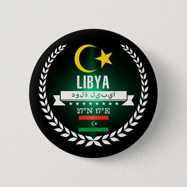 Libyen Button (Vorderseite)