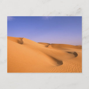 Libyen, Fezzan, Sahara-Wüste, Erg Murzuq, Sand Postkarte