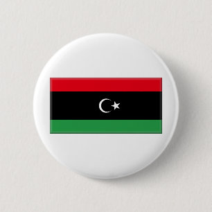 Libyen-Flagge 1951 Button