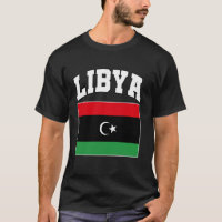 Libyen-Flagge Souvenir Libyen Diaspora Nordafrika