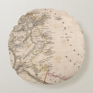 Libyen Rundes Kissen