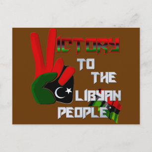 Libyen Sieg bei den Menschen nach Karte