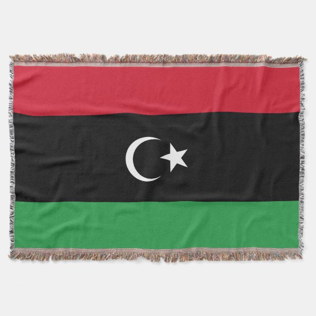 Libyenflagge Decke (Vorderseite)