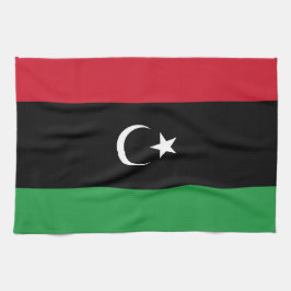 Libyenflagge Geschirrtuch