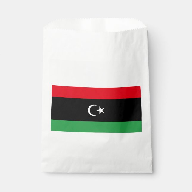 libysche Flagge Geschenktütchen (Vorderseite)