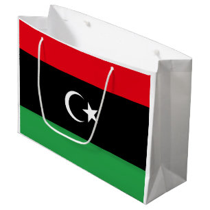 libysche Flagge Große Geschenktüte