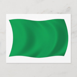 Libysche Flagge Postkarte
