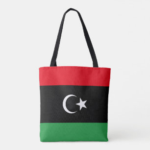 libysche Flagge Tasche