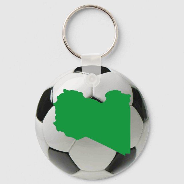 Libysche Nationalmannschaft Schlüsselanhänger (Vorderseite)