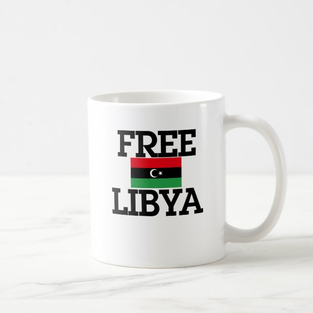 Libysche Revolution Kaffeetasse (Rechts)