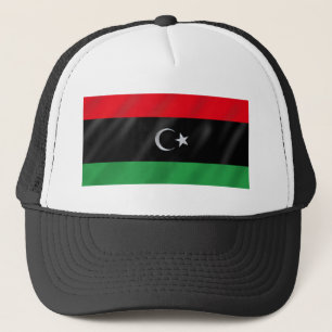 Libysche Unabhängigkeitsflagge - freie Truckerkappe