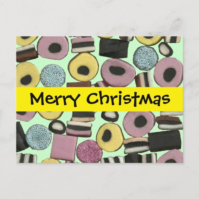 Licence - Carte postale de Noël (Devant)