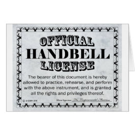 Licence Handbell