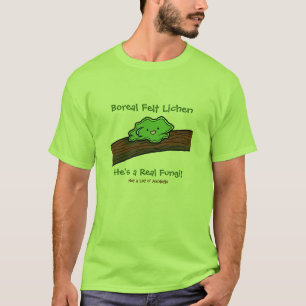 Lichen boréal de feutre : un vrai T-shirt de