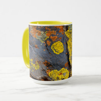 Lichen Covered Rocks Tasse