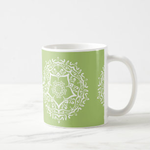 Lichen Mandala Kaffeetasse