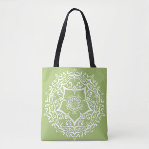 Lichen Mandala Tasche