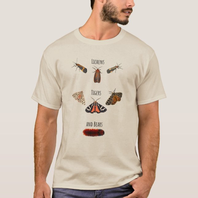 Lichen, Tiger und Bären T-Shirt (Vorderseite)