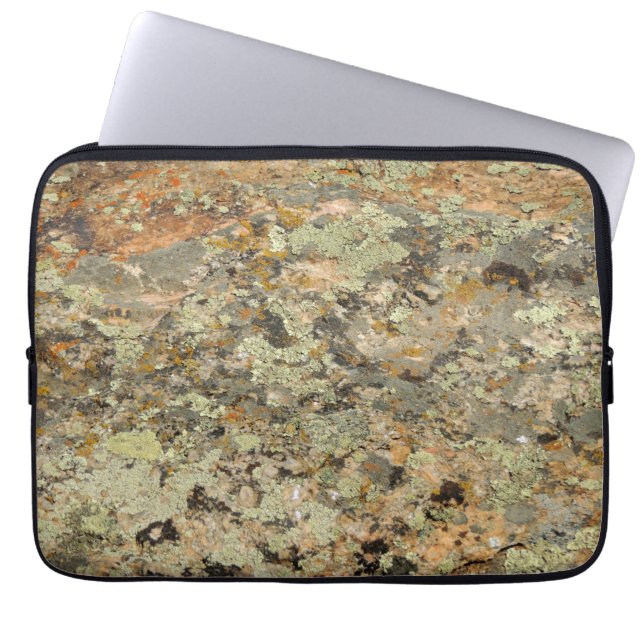 Lichen und Moss Laptop Sleeve (Vorderseite)