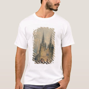 Lichfield Kathedrale, Staffordshire, 1794 (w/c T-Shirt
