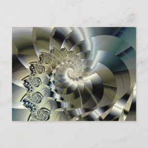 Licht 2 Neue moderne Abstrakte Kunst Postkarte