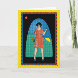 Licht am Ende des Tunnels_B_Greeting Karte