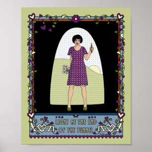 Licht am Ende des Tunnels - Ein 8x10 Poster