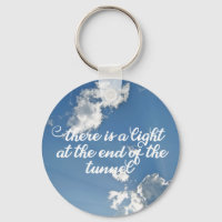 Licht am Ende des Tunnels Inspiration Zitat