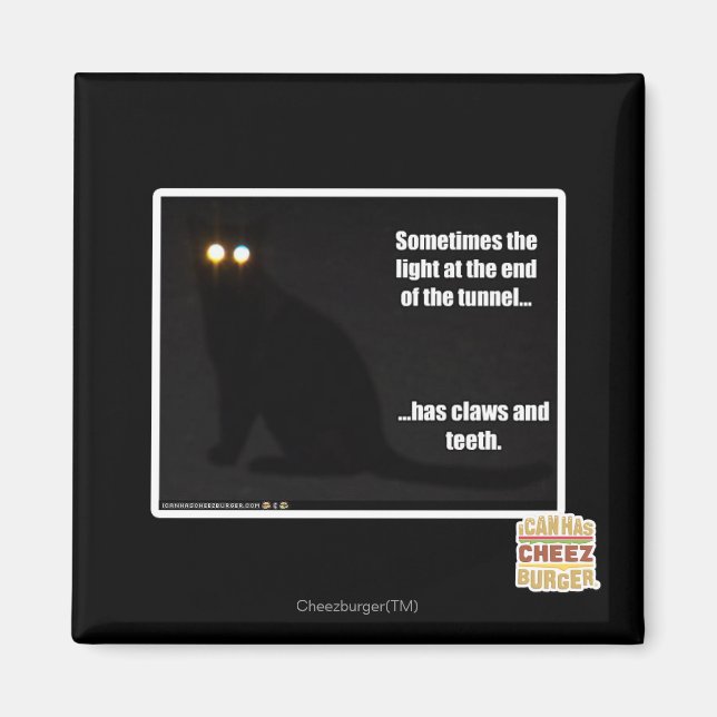 Licht am Ende des Tunnels Magnet (Vorne)