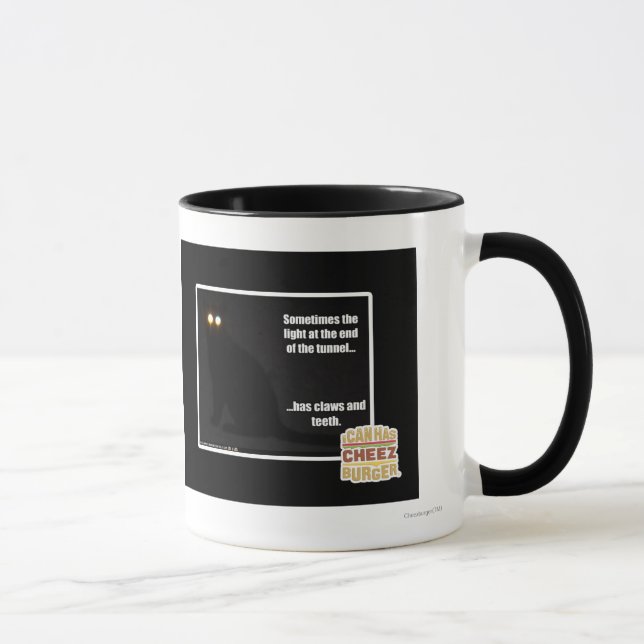 Licht am Ende des Tunnels Tasse (Rechts)