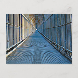 LICHT AM ENDE EINER ROURKE BRIDGE POSTCARD POSTKARTE